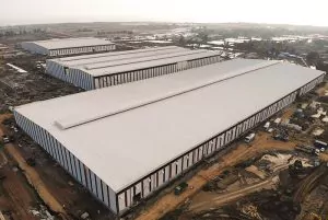 Xây dựng nhà xưởng Lắp Ráp Xe Hơi Việt Nam 2017 - Steel Structured Vietnam Car Assembly Factory Project 2017