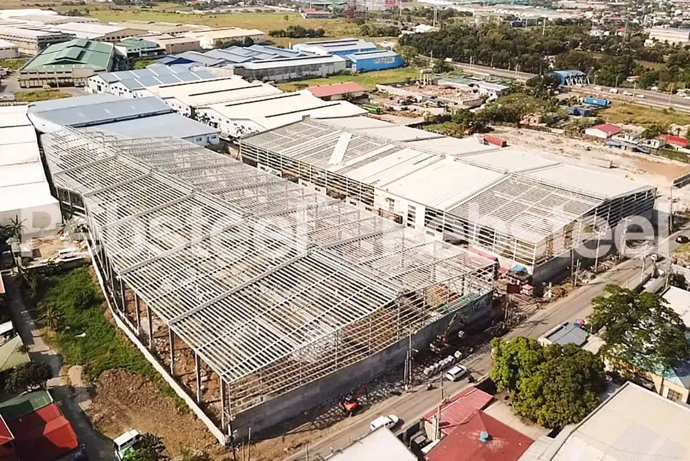 Xây Nhà Kho Thực Phẩm Đồ Uống (Philippines) 2020 - Steel Structured Food & Beverage Warehouse Project (Philippines) 2020