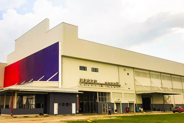 Xây dựng nhà xưởng sản xuất sơn - Steel Structured Paint Factory