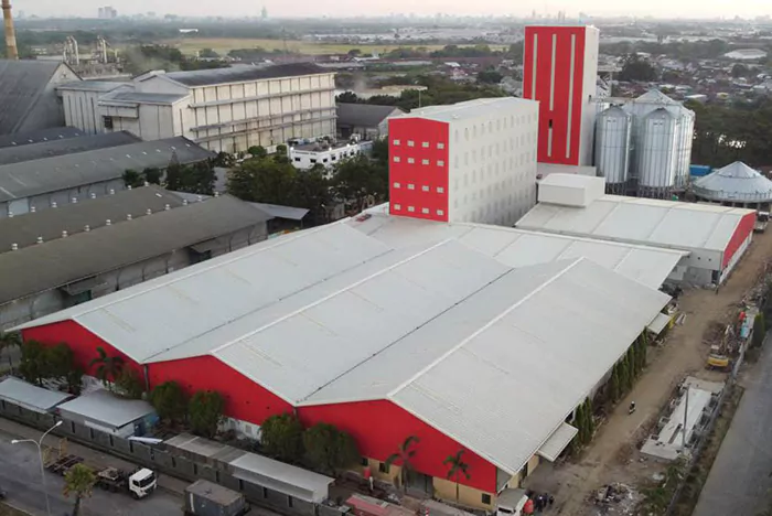 Nhà Kho Và Nhà Máy Sản Xuất Bột Mì Indonesia - Indonesian Flour Factory and Warehouse