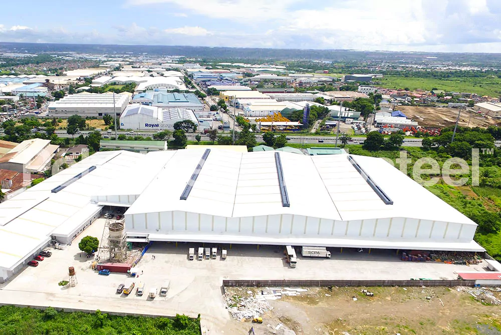 Xây Nhà Kho Và Văn Phòng (Philippines) 2016 - Steel Structured Warehouse and Office Project (Philippines) 2016
