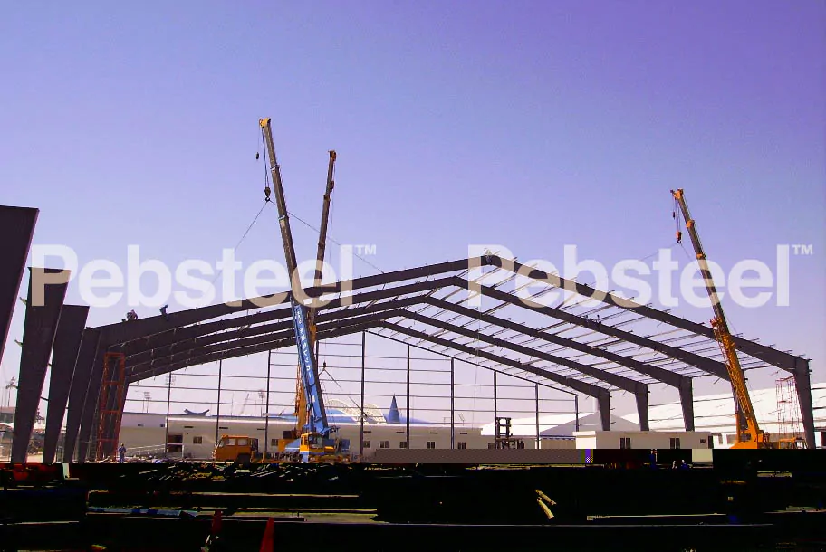 Xây Dựng Trung Tâm Thể Thao Đa Năng (Qatar) - Steel Structured Multi-purpose Sports Center (Qatar)