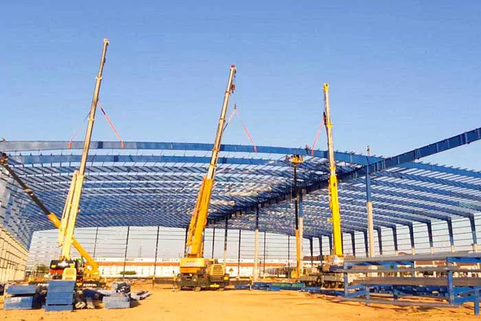 Xây dựng nhà xưởng Sản Xuất Xe Điện Thái Lan - Steel Structured Thai Electric Vehicle Factory