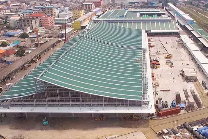 Xây Chợ Thép Tiền Chế Pebsteel - Prefabricated Steel Market Project