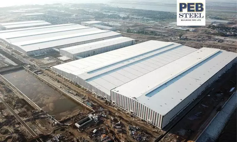 PEB Steel thi công nhà máy sản xuất ô tô VinFast tại Hải Phòng