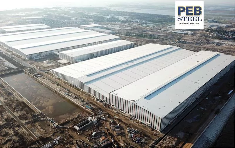 Pebsteel thi công nhà máy sản xuất ô tô VinFast tại Hải Phòng