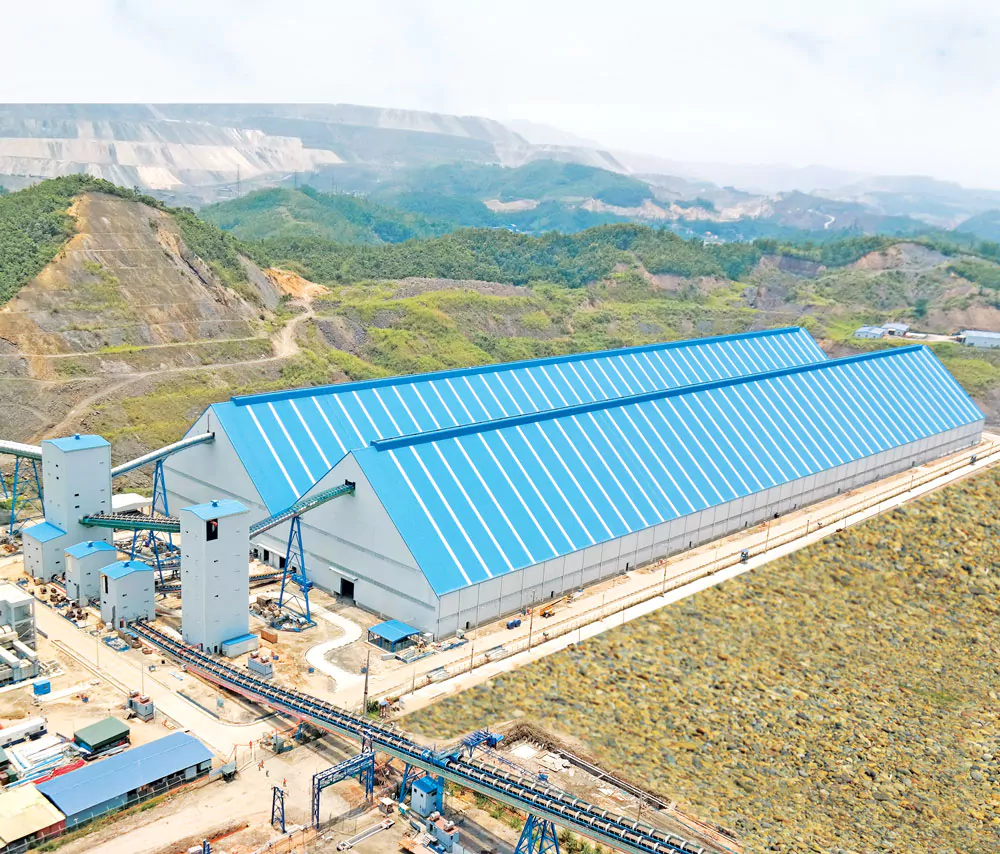 prefab steel building project