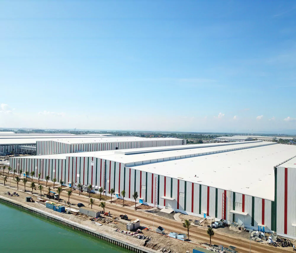 prefab steel mobile factory project