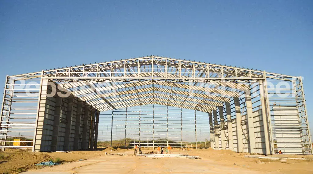 mẫu thiết kế nhà xưởng chứa máy bay