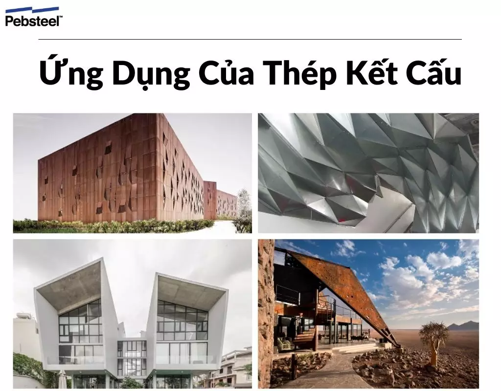 Các ứng dụng của công trình thép trong thực tế