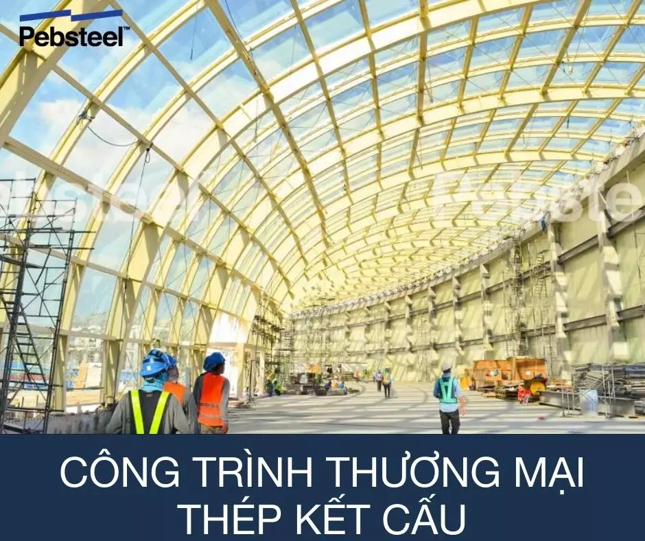 Dự án công trình thương mại ở Philippines (Nguồn: Pebsteel)