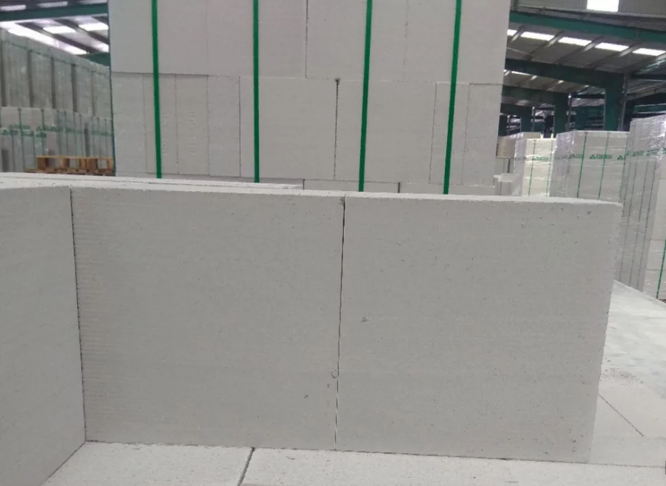 Concrete bricks used for prefabricated building walls