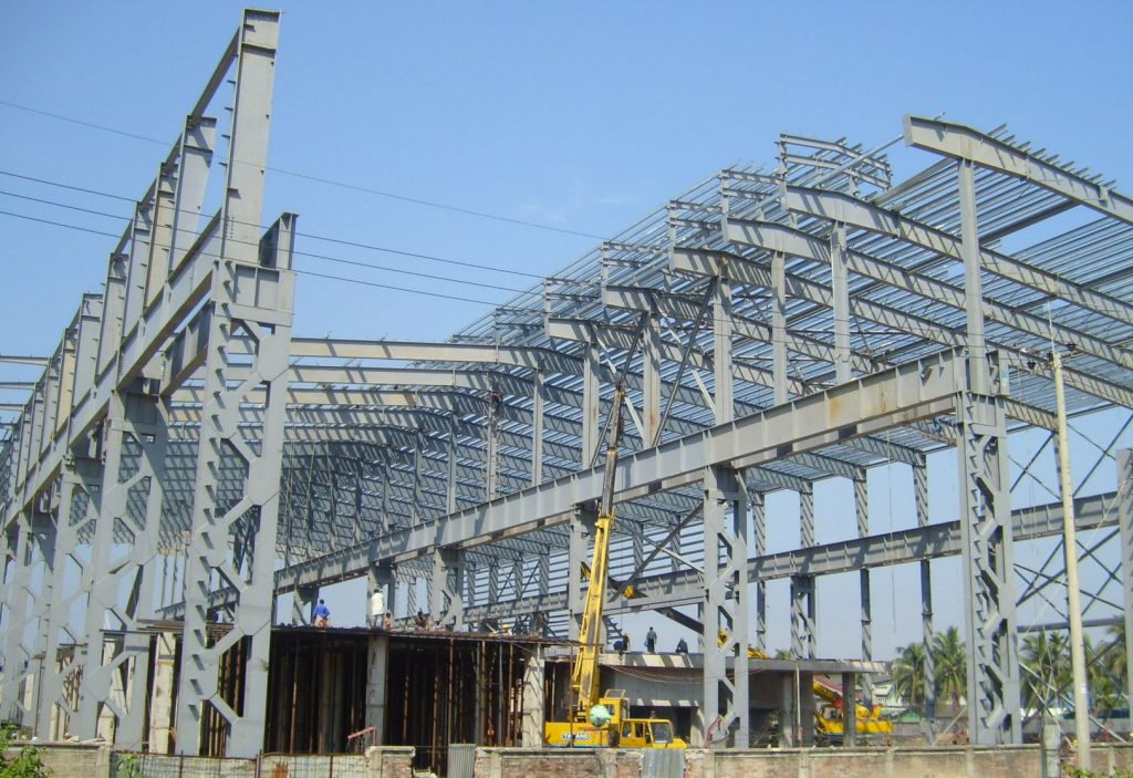 Thép tổ hợp được ứng dụng trong thi công, xây dựng nhiều công trình