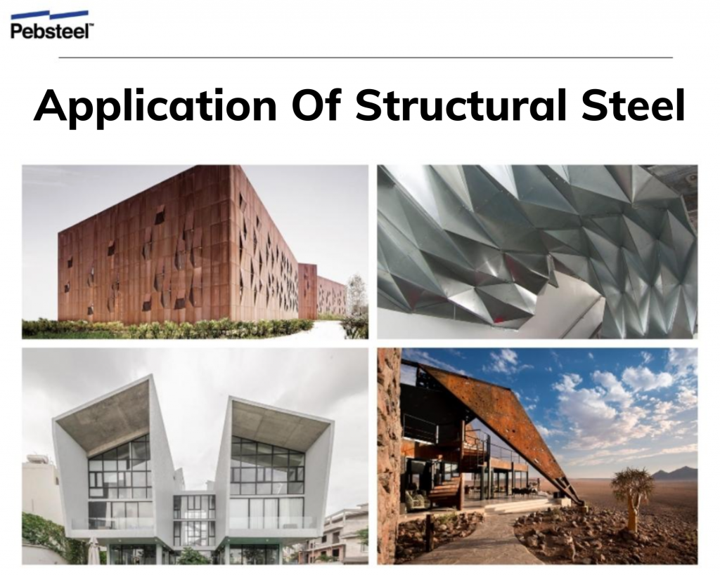 Application of structural steel in practice