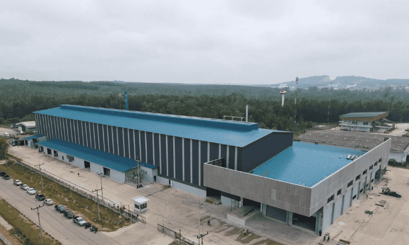 Pebsteel's glove factory project in Thailand