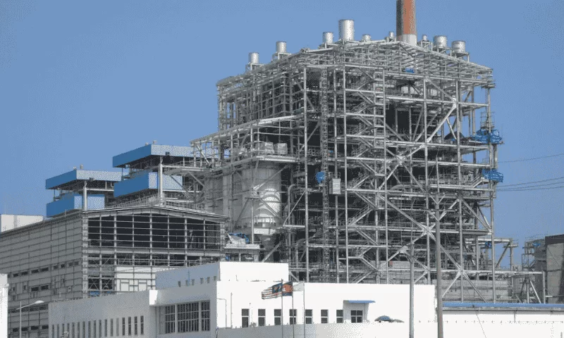 Fuel tank building project for Pebsteel's thermal power factory