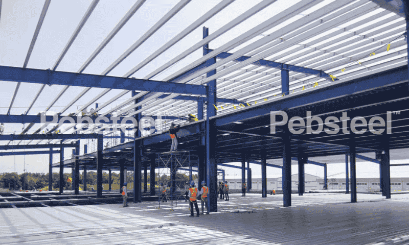 Pebsteel's electronics factory project in the Philippines