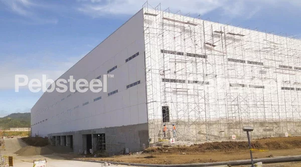 The warehouse was combined with the office building