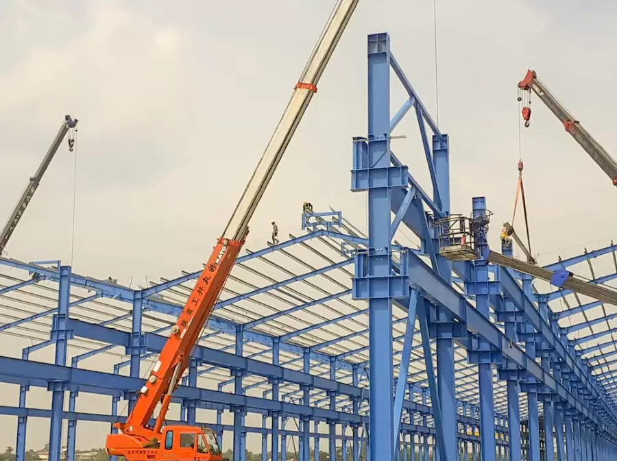 A project sticks close to steel structure design ensuring strength, safety, and sustainable building performance