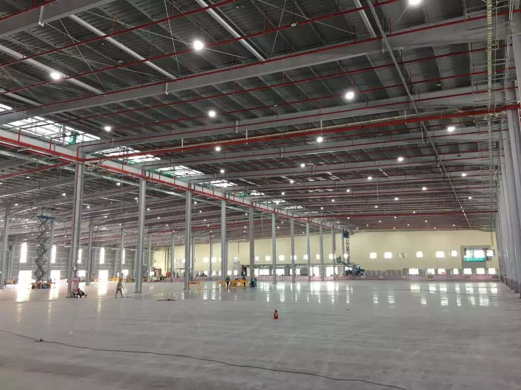 The structure of the prefabricated factory consists of 3 main components