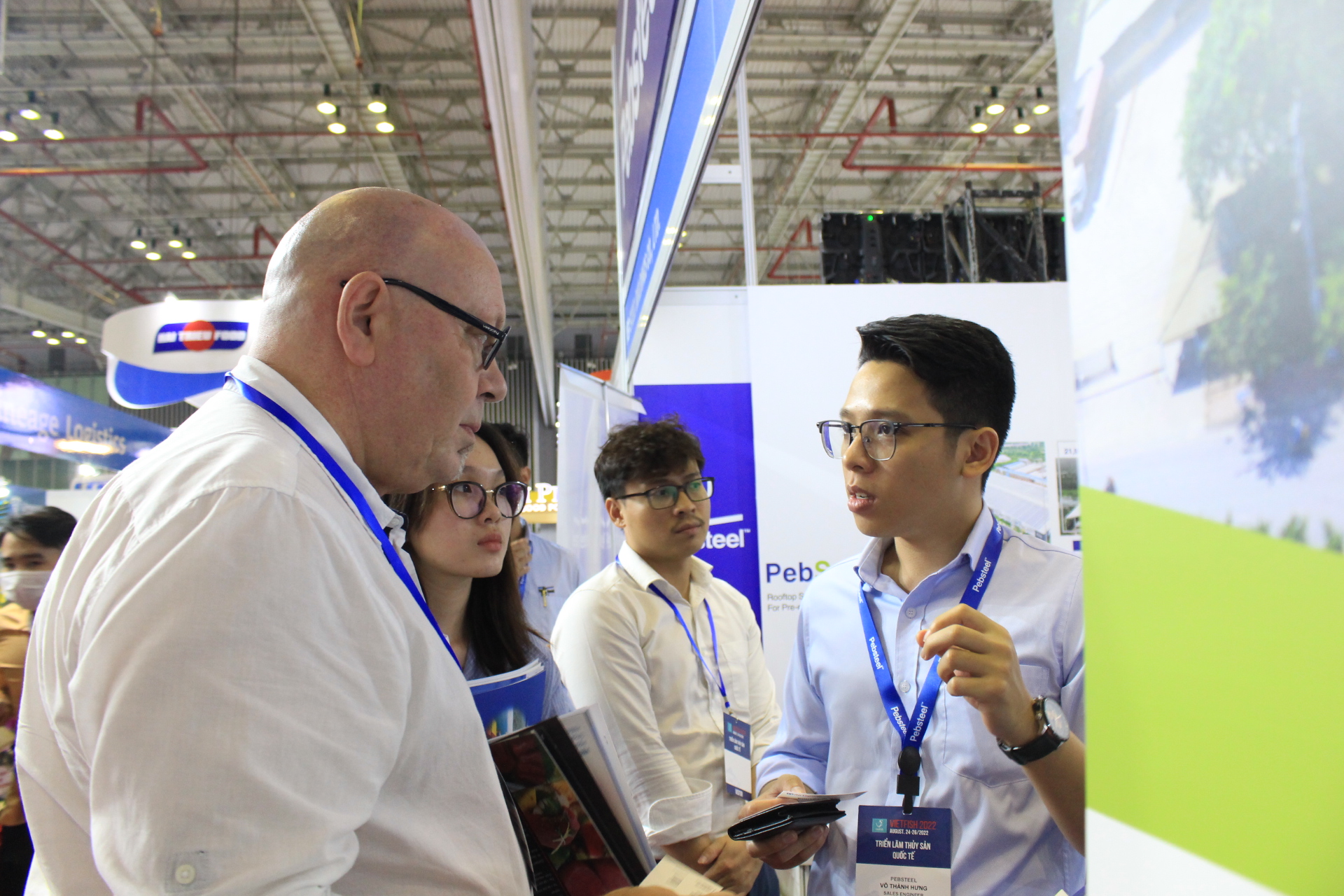 Pebsteel at VIETFISH 2022 exhibition