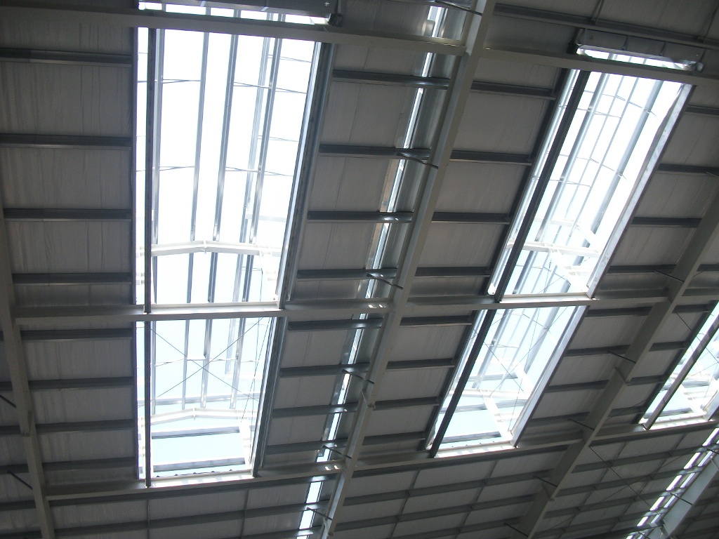 Pebsteel roof-top ventilation reduces heat build-up and emissions