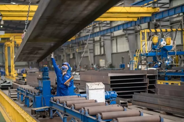 The standard manufacturing process of shaped steel