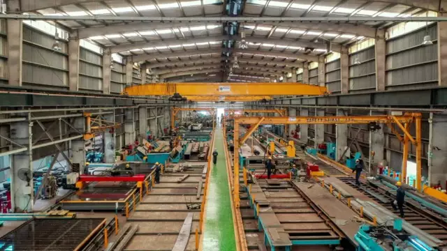The single-girder overhead crane