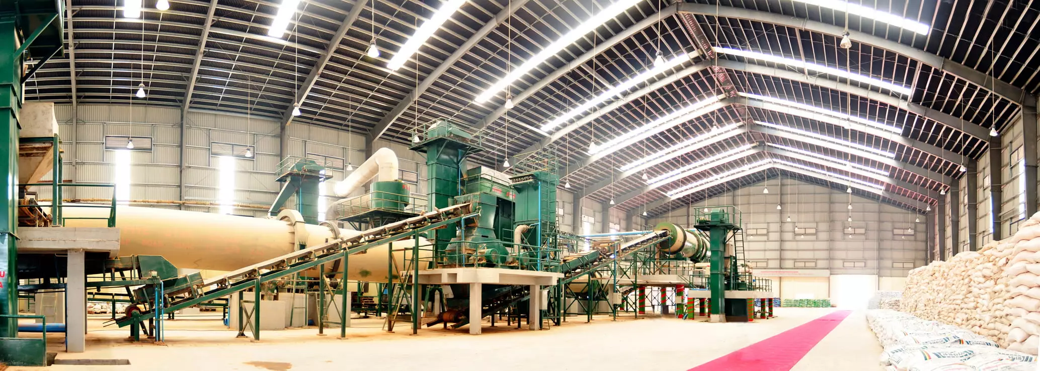 Electrical applied in warehouse construction