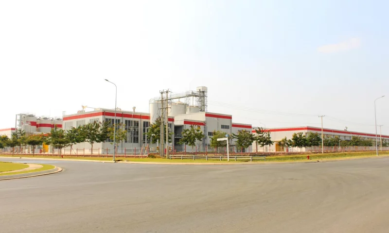 Các thành phần nguyên liệu xây dựng nhà máy bia thép tiền chế