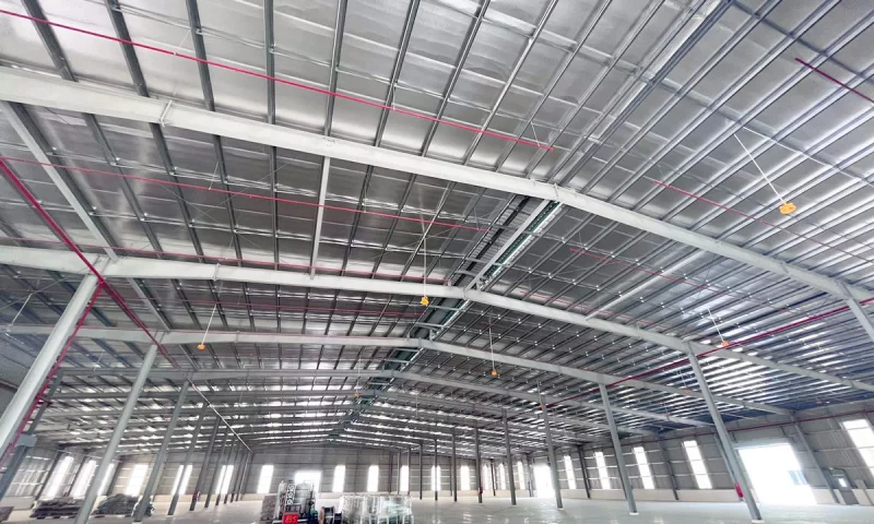 Fireproof materials in the construction of factories and steel warehouses