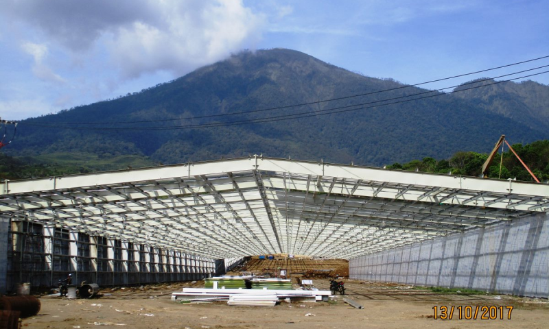 Sơ bộ quy trình thi công nhà thép tiền chế trong chăn nuôi gia cầm