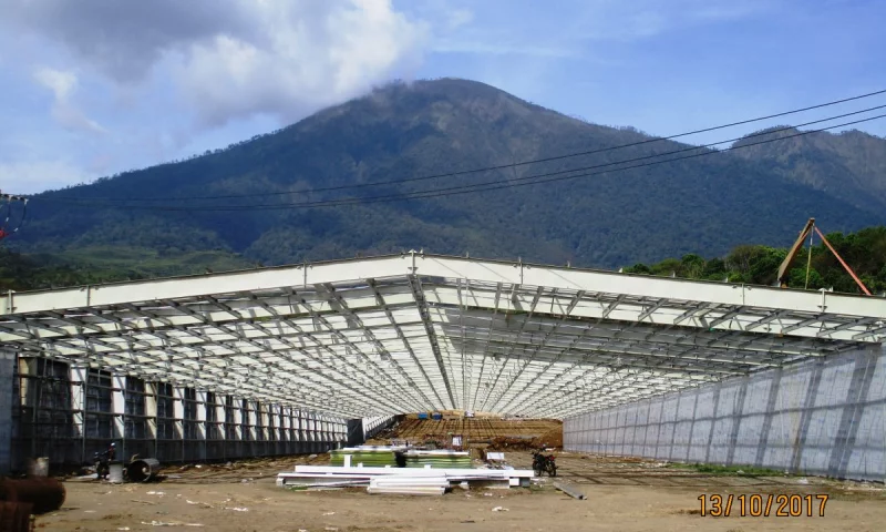 Sơ bộ quy trình thi công nhà thép tiền chế trong chăn nuôi gia cầm