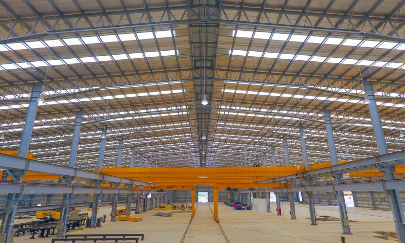 Sử dụng các hệ thống chiếu sáng tiết kiệm năng lượng trong xây dựng nhà xưởng