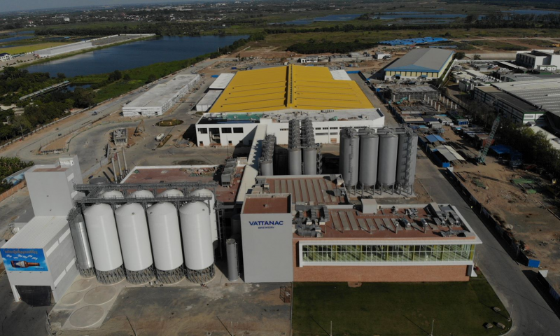 Thành phần cấu thành xây dựng nhà máy bia thép tiền chế