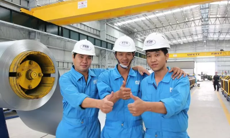 An toàn lao động trong thi công nhà thép tiền chế