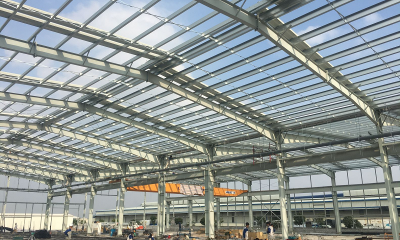 Careful consideration of cost-effectiveness during prefabricated steel building construction.