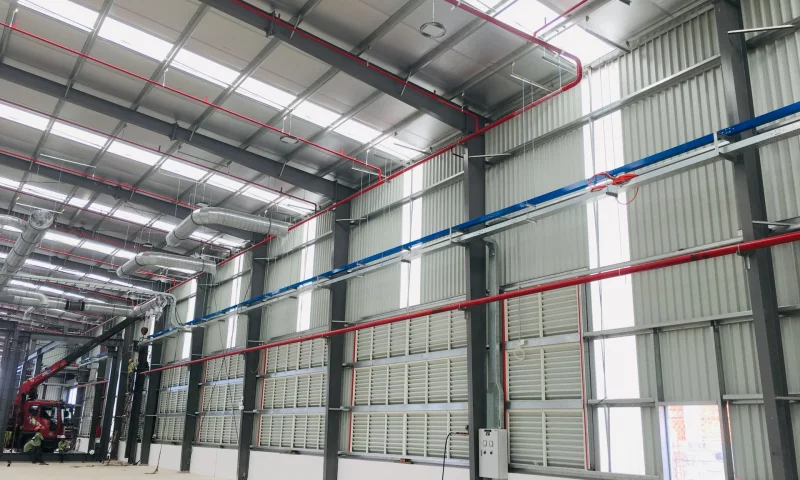 Fire resistance when selecting steel materials.