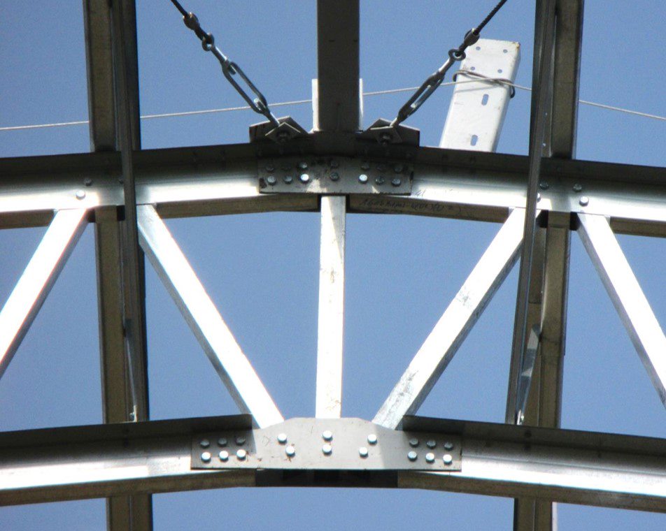 PebHybrid® rafter are made from high-strength galvanized steel