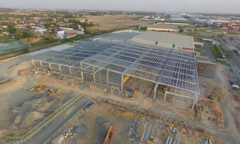 Quy trình đổ bê tông trong xây dựng nhà xưởng