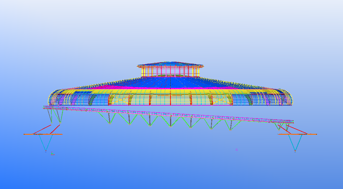 Steel structure design process of pre-engineered building