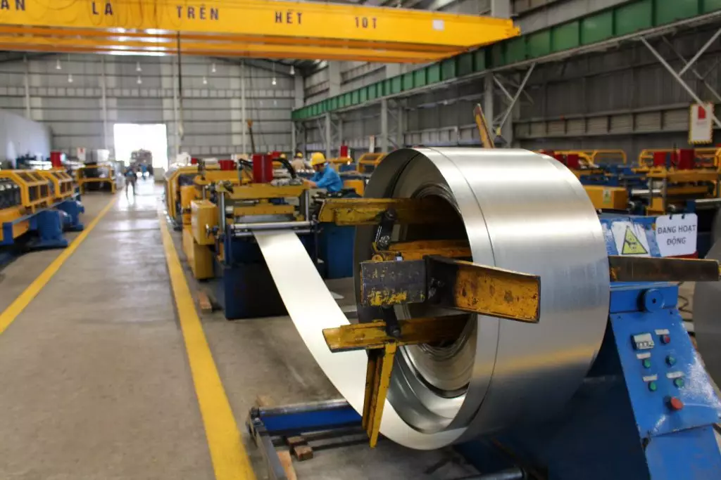 Hot rolled steel is also used to continue producing cold rolled steel