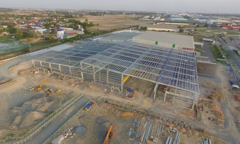 Công trình xây dựng kết cấu thép của Pebsteel 