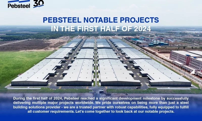 Các dự án nổi bật của pebsteel