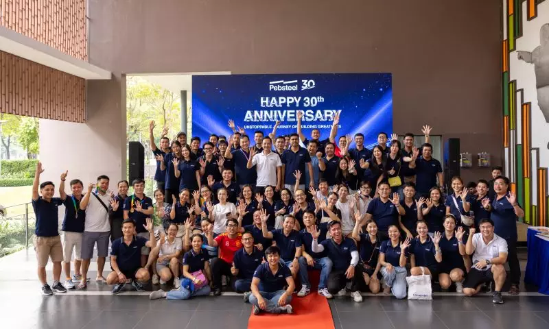 Pebsteel 30th anniversary