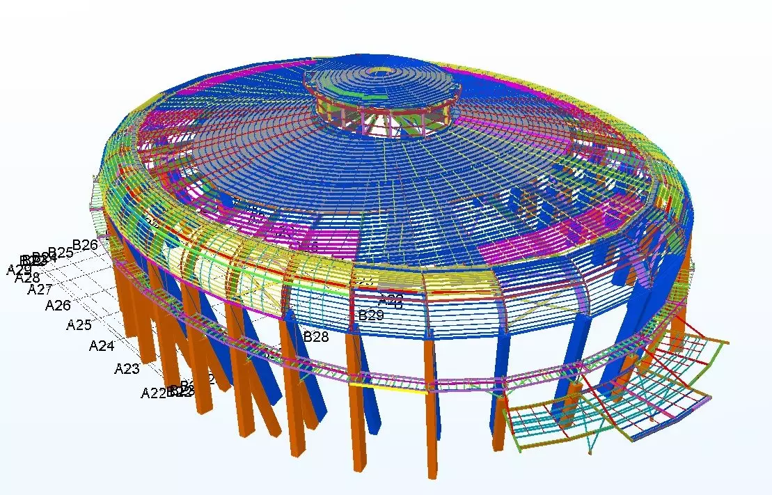 Advanced steel structure design software solutions provide interactive 3D modeling features