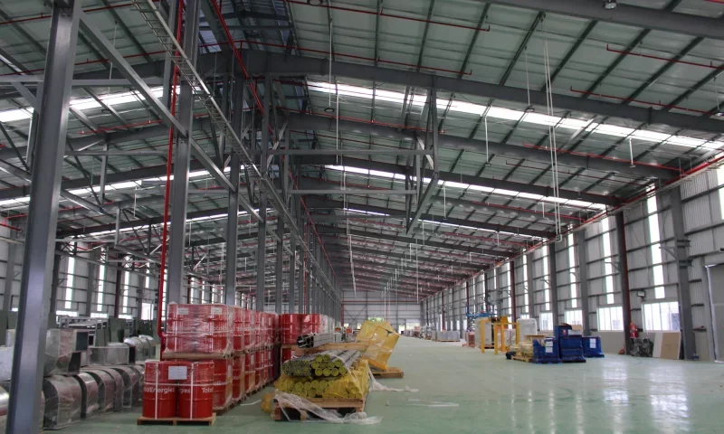 Steel structure increases space utilization efficiency