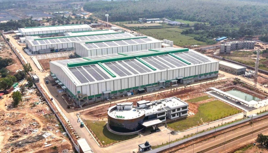 Nidec automobile factory - PEB in India