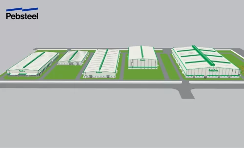 Phối cảnh 6 nhà máy nidec