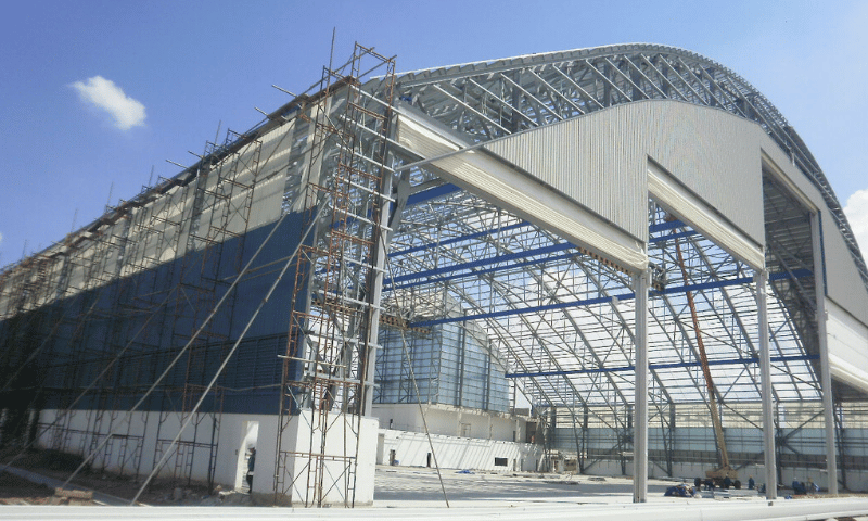 Nhà bảo trì A75 Hangar tại Sân bay Tân Sơn Nhất - Công trình kết cấu thép theo chuẩn TCVN 5575:2012